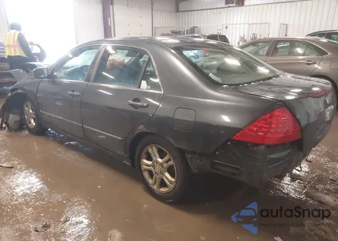 2006 Honda Accord 2.4 Se из США, поврежденный, VIN 1HGCM56376A159697